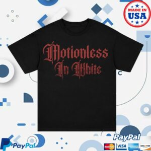 Motionless In White Store Merch Rebuilt By T-Shirt (Black)