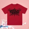Motionless In White Store Merch Cyber Rat T-Shirt (Red)