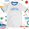Pentatonix Store Merch Pentatonix Hippie Logo White Royal Blue Ringer Tee