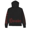 Motionless In White Merch Store Decades Zip Up Hoodie