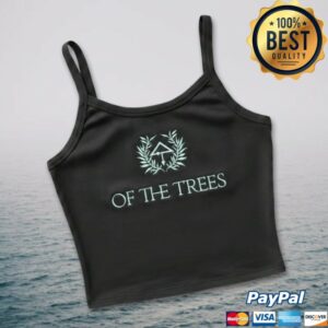 Of The Trees Store Merch Black Spaghetti Tank