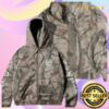 Of The Trees Store Merch Camo Zip Up Hoodie