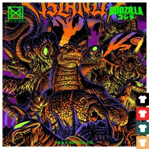 Godzilla Store Merch Monster Island Metalcropolis Long Sleeve T-Shirt