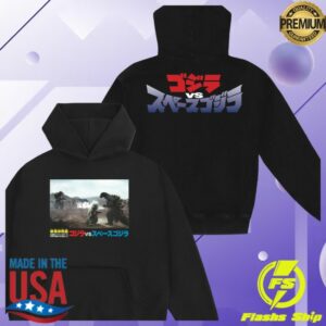 Godzilla Store Merch Godzilla Vs. Spacegodzilla Pullover Hoodie
