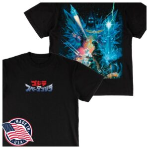 Godzilla Store Merch Godzilla Vs. Spacegodzilla Poster T-Shirt
