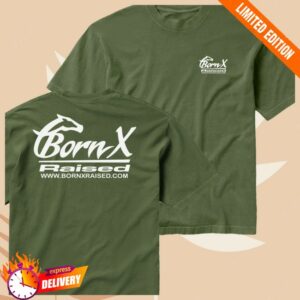Born X Raised Store Merch Parlay Tee Army Green