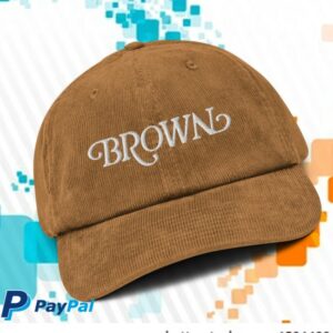 Chris Brown Store Merch Brown Album Corduroy Hat