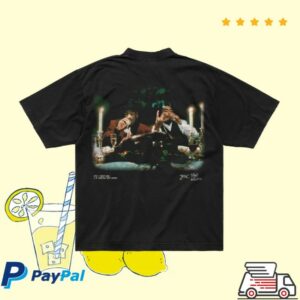 2Pac Store Merch Icons Black T-Shirt