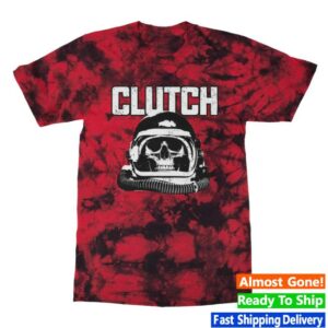 Clutch Merch Store Red Alert Astronaut Tie Dye