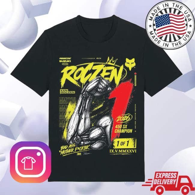Ken Roczen Merch Store Champion Tee 2 Ken Roczen Merch Store Champion Tee