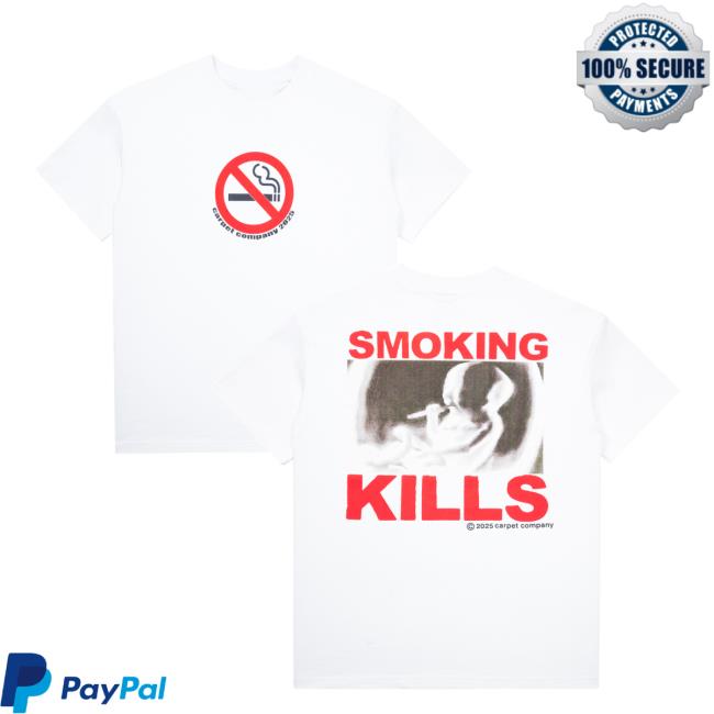 Carpet Company Merch Store Smoking Kills Tee 2 Carpet Company Merch Store Smoking Kills Tee