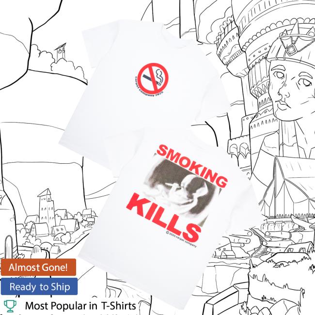 Carpet Company Merch Store Smoking Kills Tee 3 Carpet Company Merch Store Smoking Kills Tee