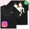 The Lonely Island Store Merch Limited Edition Turtleneck & Chain 15Th Anniversary Tee – White