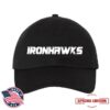 Trenton Ironhawks Store Merch Ironhawks Wordmark Dad Cap - Black