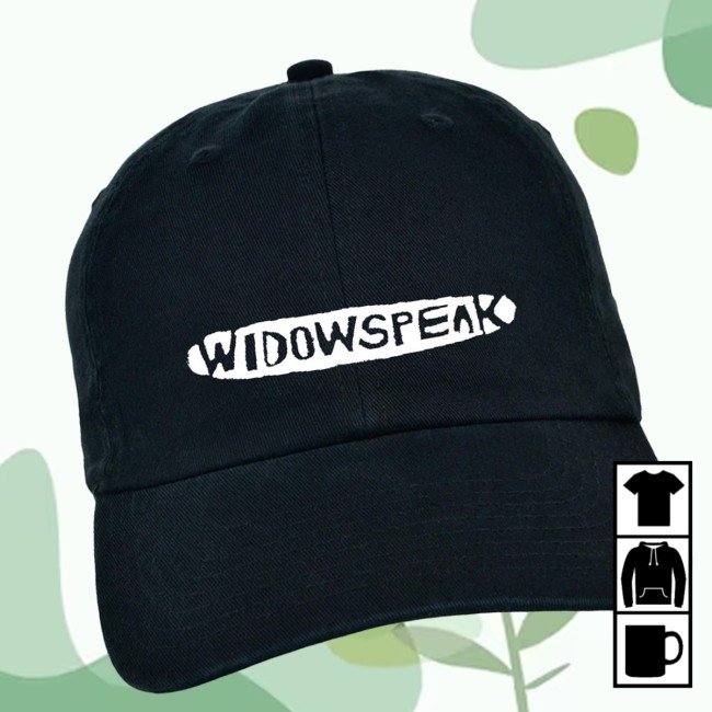 Widowspeak Store Merch Widowspeak Logo Cap 2 Widowspeak Store Merch Widowspeak Logo Cap