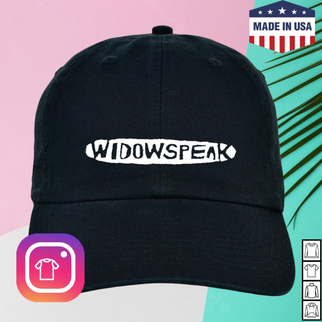 Widowspeak Store Merch Widowspeak Logo Cap 3 Widowspeak Store Merch Widowspeak Logo Cap