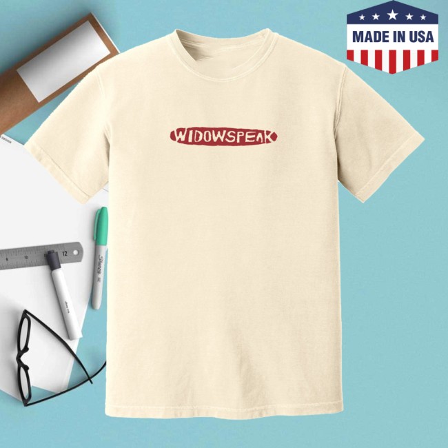 Widowspeak Store Merch Widowspeak Logo Tee 3 Widowspeak Store Merch Widowspeak Logo Tee