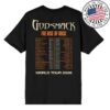 Godsmack Store Merch The Rise Of Rock Admat Itin Tee