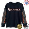 Godsmack Store Merch Flame Guitar Long Sleeve Tee
