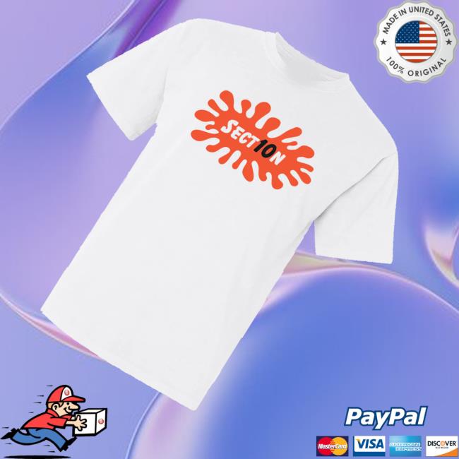 Section 10 Merch Store Splat T-Shirt