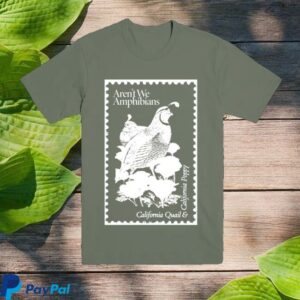 Aren’t We Amphibians Merch Store Cali Stamp Tee