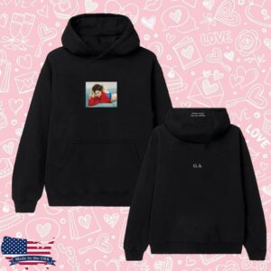 Gracie Abrams Merch Store Daughter From Hell G.A. Photo Black Hoodie