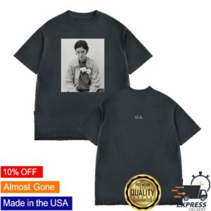 Gracie Abrams Merch Store Daughter From Hell Photo G.A Washed Black T-Shirt