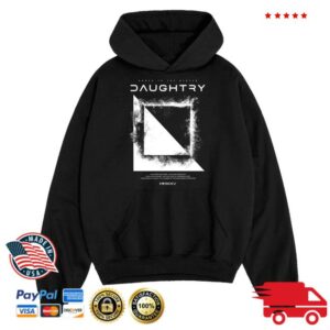 Daughtry Merch Store Tracklist Hoodie