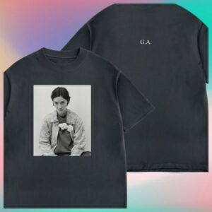 Gracie Abrams Store Merch Daughter From Hell Photo G.A Washed Black T-Shirt