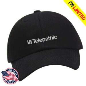 Telepathic Instruments Store Merch Black Telepathic Twill Hat