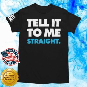 World Of Wonder Store Merch Stop! That! Train! Tell It To Me Straight Gay T-Shirt