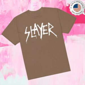 Slayer Store Merch Spray Paint Logo Tee