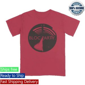 Bloc Party Merch Store Anatomy Of A Brief Romance Red Tee