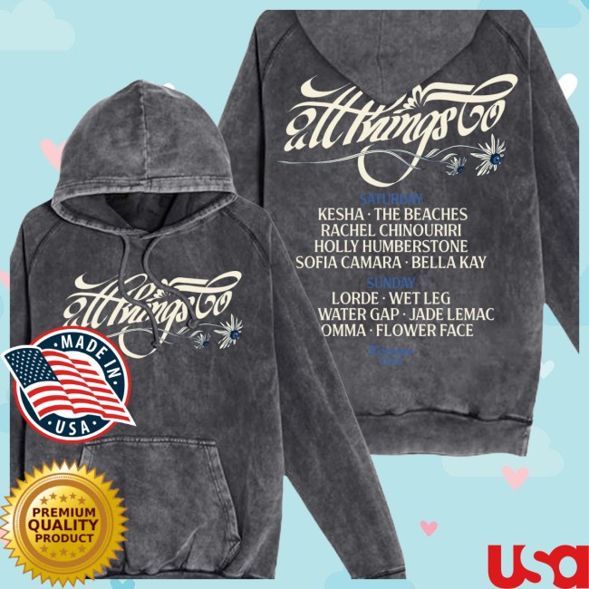 All Things Go Store Merch Wildflower Lineup Hoodie 3 All Things Go Store Merch Wildflower Lineup Hoodie