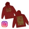 Boot And Annoy Store Merch Crest Hoodie Gold Foil