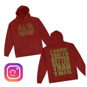 Boot And Annoy Store Merch Crest Hoodie Gold Foil