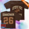 Bailey Zimmerman Music Store Merch Bailey Zimmerman Dnsr 26 Brown Jersey