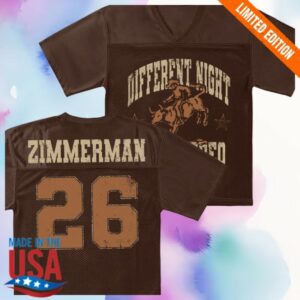 Bailey Zimmerman Music Store Merch Bailey Zimmerman Dnsr 26 Brown Jersey