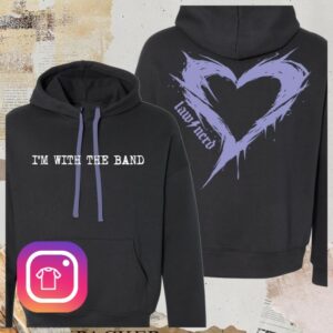 The Law Nerd Shop Store Merch I’m With The Band Oversize Hoodie