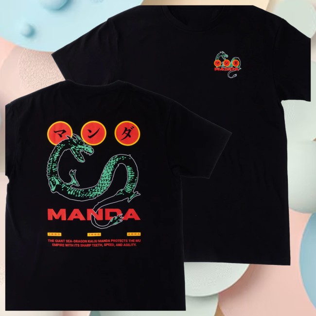 Godzilla Store Merch Manda T-Shirt 3 Godzilla Store Merch Manda T-Shirt