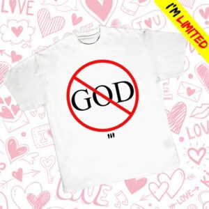 Show Me The Body Store Merch No God Tee (Black Or White)