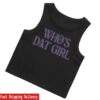 Ayra Starr Merch Store Who's Dat Girl Tank