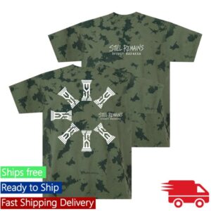 Still Remains Merch Store Spirit Breaker Tie-Dye T-Shirt (Green)