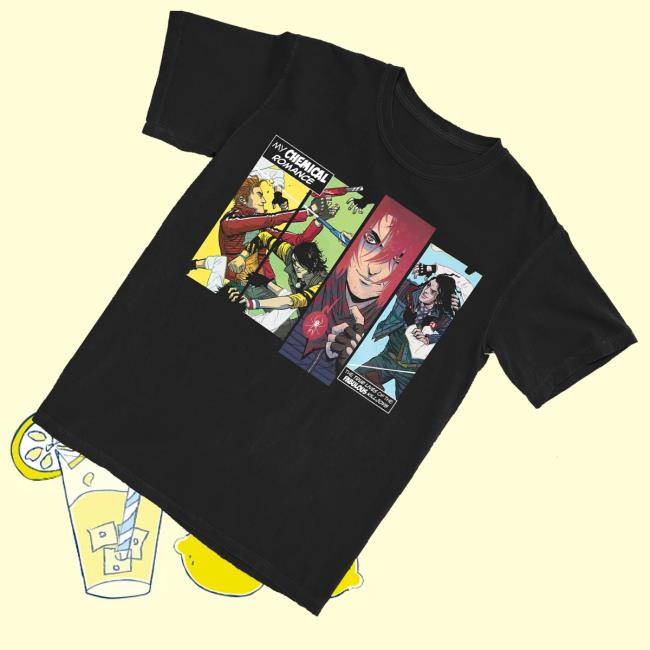 My Chemical Romance Merch Store Cloonan T-Shirt 3 My Chemical Romance Merch Store Cloonan T-Shirt