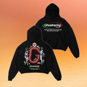 Ghost Racing Merch Store Pump Ghost Hoodie Black