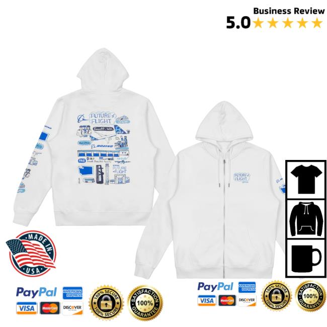 Boeing Store Merch Boeing Future Of Flight Destination Unisex Full-Zip Hoodie 6 Boeing Store Merch Boeing Future Of Flight Destination Unisex Full-Zip Hoodie