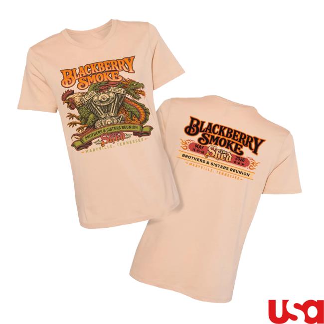 Blackberry Smoke Merch Store 2026 Shed Womens Tee 2 Blackberry Smoke Merch Store 2026 Shed Womens Tee