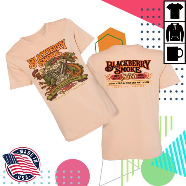 Blackberry Smoke Merch Store 2026 Shed Womens Tee 3 Blackberry Smoke Merch Store 2026 Shed Womens Tee