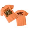 Blackberry Smoke Merch Store Shed 2026 Mens Tee Orange
