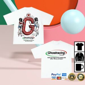 Ghost Racing Merch Store Pump Ghost Shirt White